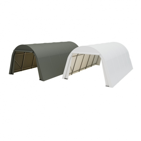 Obrázok pre Plachtový přístřešek na auto, čtyřkolku, motorku 3,66 x 6,10 x 2,44 m + plachta 650 g/m2