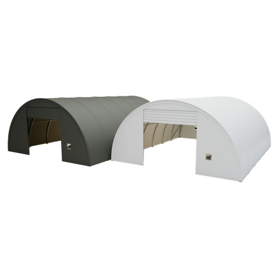 Obrázok pre Oblouková hala na seno, zemědělskou techniku 9,15 x 12 x 4,5 m + plachta 900 g/m2