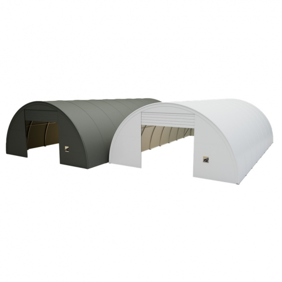 Obrázok pre Oblouková hala na seno, zemědělskou techniku 9,15 x 16 x 4,5 m + plachta 900 g/m2