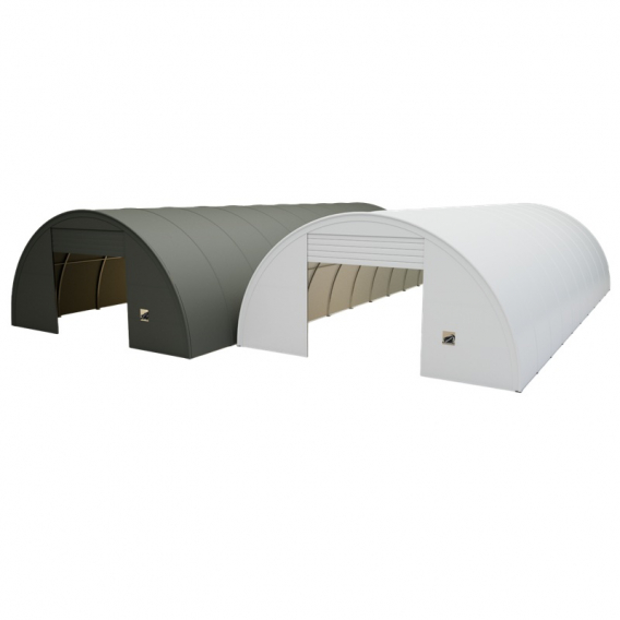 Obrázok pre Oblouková hala na seno, zemědělskou techniku 9,15 x 20 x 4,5 m + plachta 900 g/m2