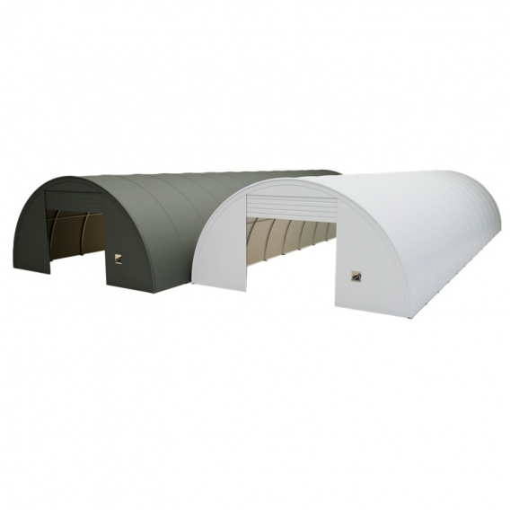 Obrázok pre Oblouková hala na seno, zemědělskou techniku 9,15 x 26 x 4,5 m + plachta 900 g/m2