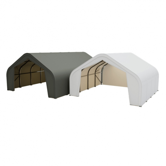 Obrázok pre Skladová, stanová hala jednoduchá konstrukce 6,1 x 6,1 x 3,66 m + plachta 650 g/m2