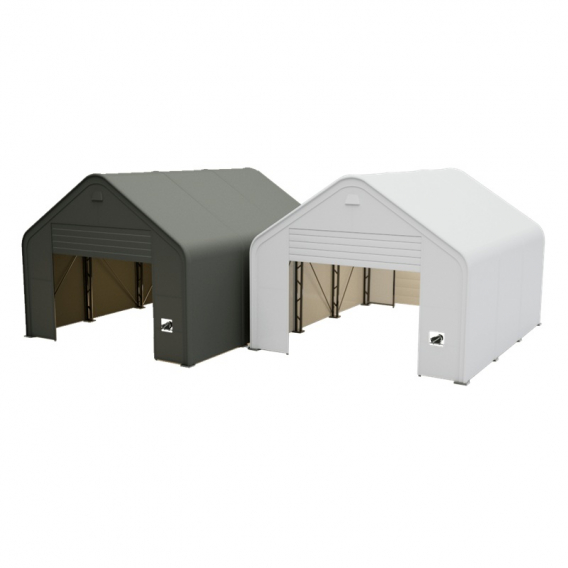 Obrázok pre Skladová, stanová hala příhradová konstrukce 6,1 x 7,32 x 4,9 m + plachta 900 g/m2