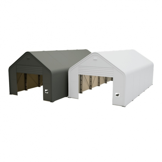 Obrázok pre Skladová, stanová hala příhradová konstrukce 6,1 x 12,2 x 4,9 m + plachta 900 g/m2