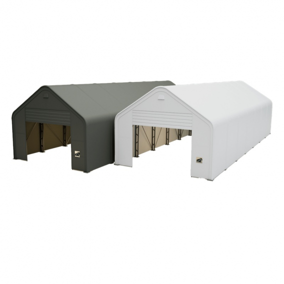 Obrázok pre Skladová, stanová hala příhradová konstrukce 6,1 x 17,08 x 4,9 m + plachta 900 g/m2