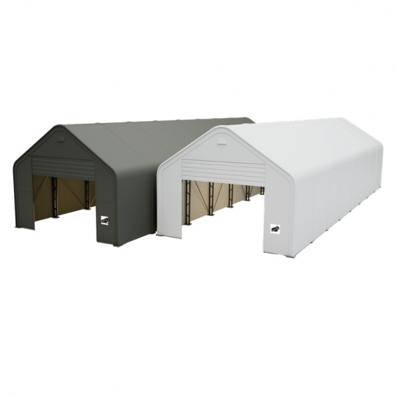 Obrázok pre Skladová, stanová hala příhradová konstrukce 6,1 x 21,96 x 4,9 m + plachta 900 g/m2