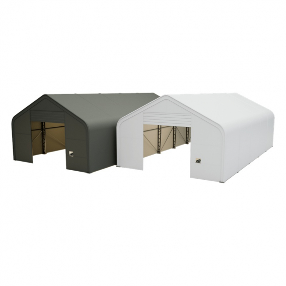 Obrázok pre Skladová, stanová hala příhradová konstrukce 8 x 15,25 x 5,2 m + plachta 900 g/m2