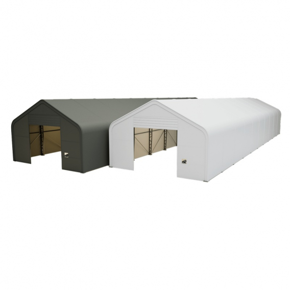 Obrázok pre Skladová, stanová hala příhradová konstrukce 8 x 30,5 x 5,2 m + plachta 900 g/m2