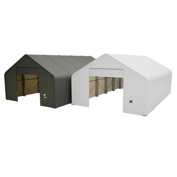 Obrázok pre Skladová, stanová hala příhradová konstrukce 9,15 x 15,25 x 6,1 m + plachta 900 g/m2