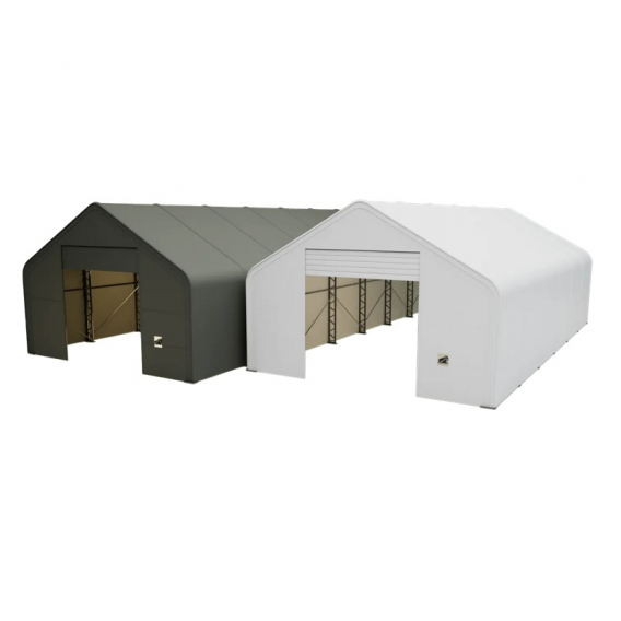 Obrázok pre Skladová, stanová hala příhradová konstrukce 9,15 x 18,3 x 6,1 m + plachta 900 g/m2