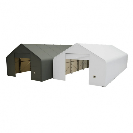 Obrázok pre Skladová, stanová hala příhradová konstrukce 9,15 x 21,35 x 6,1 m + plachta 900 g/m2