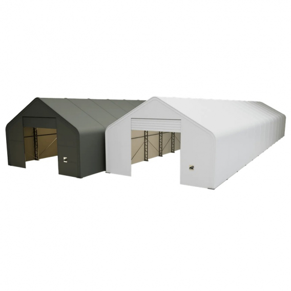 Obrázok pre Skladová, stanová hala příhradová konstrukce 9,15 x 39,65 x 6,1 m + plachta 900 g/m2