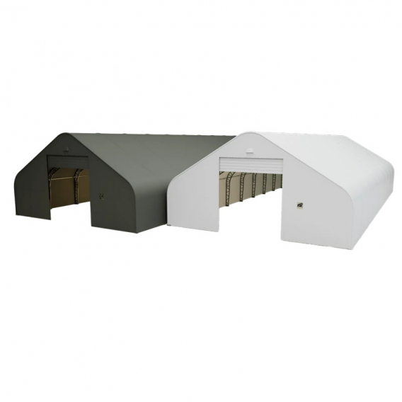 Obrázok pre Skladová, stanová hala příhradová konstrukce 12,2 x 27,45 x 6,4 m + plachta 900 g/m2