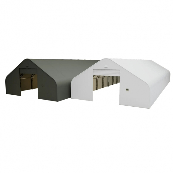 Obrázok pre Skladová, stanová hala příhradová konstrukce 12,2 x 33,55 x 6,4 m + plachta 900 g/m2