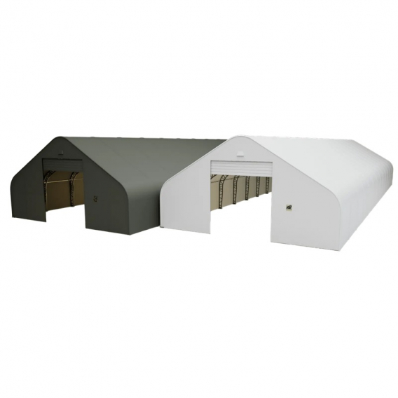 Obrázok pre Skladová, stanová hala příhradová konstrukce 12,2 x 39,65 x 6,4 m + plachta 900 g/m2