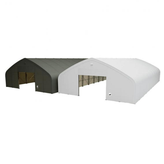 Obrázok pre Skladová, stanová hala příhradová konstrukce 15,25 x 21,35 x 7 m + plachta 900 g/m2