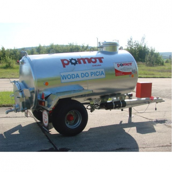 Obrázok pre Cisterna na pitnou vodu za traktor POMOT T507/5 včetně homologace, objem 2500 l