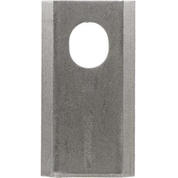 Obrázok pre Nůž rotační sekačky JF Stoll rotace vlevo / vpravo 93 x 50 x 4 mm otvor ovál 24 x 20 mm
