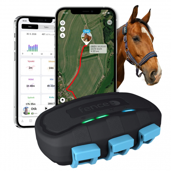 Obrázok pre Chytrý lokátor pro koně fencee EquiGPS Track, černý