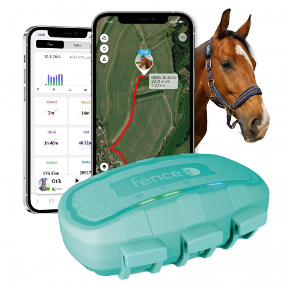 Obrázok pre Chytrý lokátor pro koně fencee EquiGPS Track, mentolový