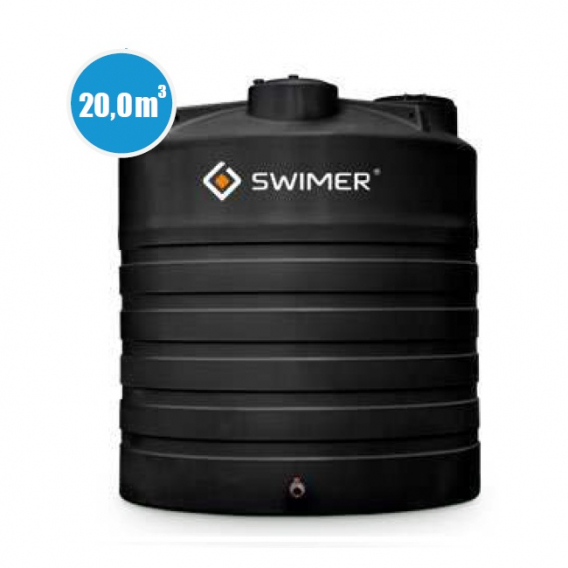 Obrázok pre Nadzemní nádrž na vodu Swimer Comfort-line jednoplášťová s 2