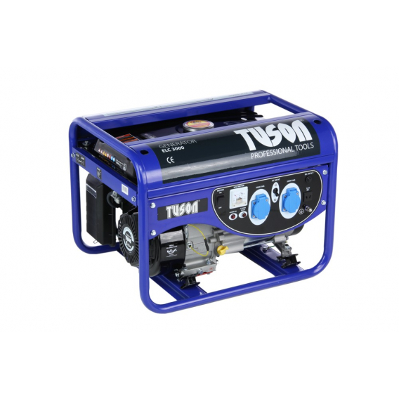 Obrázok pre Domácí benzínová elektrocentrála TUSON 2500 W / max. 2800 W, AVR, 2× 230 V, 12 V