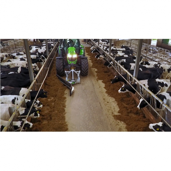 Obrázok pre ZOCON shrnovací radlice za traktor na krmivo, hnůj hydr. naklápění až o 60° délka 190 cm