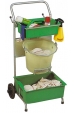 Obrázok pre Pojízdný vozík na kbelík a čistící a hygyenické potřeby La GÉE do dojírny