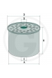 Obrázok pre Granit 8001017 palivový filtr vhodný pro Case IH, Fendt, Fiat, Ford, Massey Ferguson, Same
