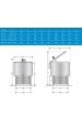 Obrázok pre Chladící tank na mléko Milkplan MVP 50 l na chlazení mléka