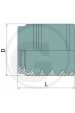 Obrázok pre Hydraulické koncovky k nalisování na hydraulické hadice 25 ks PFN 2SN-2SC DN 08 - 5/16