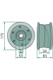 Obrázok pre Disk kola komplet na obraceč sena Deutz-Fahr KH 20, 40, 40D, shrnovač KS 80 pro 3.50-6