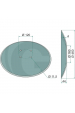 Obrázok pre Hladký podmítací disk na diskový podmítač Amazone Catros, Catros+ 460 x 4 mm 4 díry