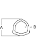Obrázok pre Vnitřní profilová trubka kardanu GoPart trojúhelník PTO 40 délka 1,5 m průměr 36 mm