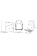 Obrázok pre Venkovní kukaň pro slepice GAUN jednomístná plastová připevnění na kurník + plastový košík