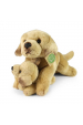 Obrázok pre Plyšový pes labrador s mládětem Rappa velikost 31 cm