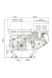 Obrázok pre Motor Loncin G200FA horizontální hřídel 20 x 53 OHV 4-takt 196cc 5,5 HP ruční startér