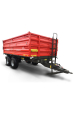 Obrázok pre Tandemový sklápěcí návěs za traktor URSUS T 080/2A dvouosý tandem 3 straně sklopný 10 t