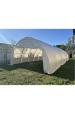 Obrázok pre Oblouková hala na seno, zemědělskou techniku 6,1 x 12,8 x 3,66 m + plachta 750 g/m2